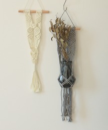 notch.（ノッチ）の「マクラメ ハンギングプランター B（フラワーベース）」