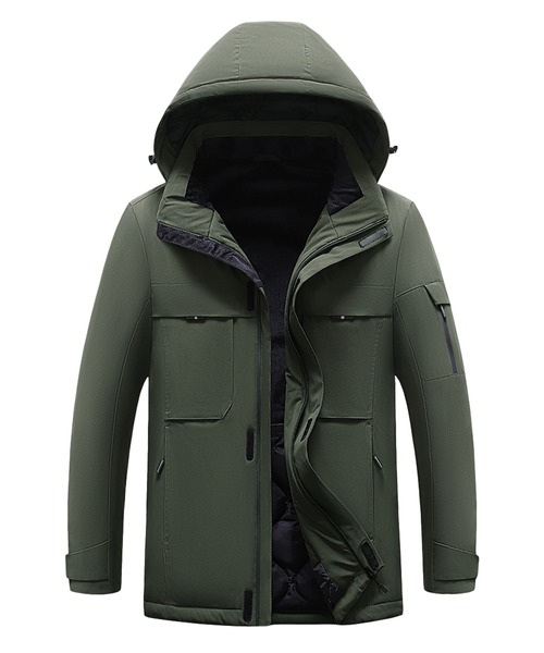 Cloudstyle(クラウドスタイル)の「【Cloudstyle】ファンクショナルファブリック ビッグシルエットマウンテンパーカー / 撥水 / 防風(マウンテンパーカー・メンズ・グリーン/ブラック/ネイビー・MEDIUM/LARGE/X-LARGE)」の19枚目の写真