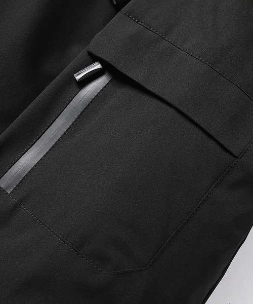 Cloudstyle(クラウドスタイル)の「【Cloudstyle】ファンクショナルファブリック ビッグシルエットマウンテンパーカー / 撥水 / 防風(マウンテンパーカー・メンズ・グリーン/ブラック/ネイビー・MEDIUM/LARGE/X-LARGE)」の14枚目の写真