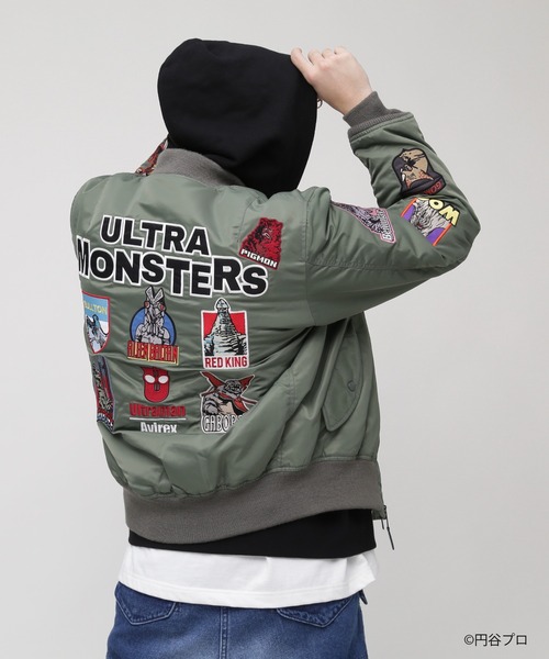 AVIREX（アヴィレックス）の「ULTRAMAN MONSTERS MA-1 / ウルトラマン