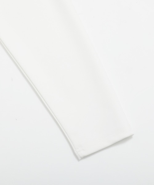 Fit more（フィットモア）の「バルーン切り替えペプラムトップス（Tシャツ/カットソー・レディース・ホワイト/ネイビー/ブラック/ブルー・FREE）」の12枚目の写真