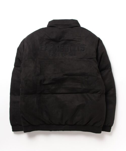 aimoha（アイモハ）の「aimoha outdoor ユニセックス　スエード調中綿ダウンジャケット（ダウンジャケット/コート・レディース・ブラック/グリーン/オフホワイト・LARGE/MEDIUM/X-LARGE）」の4枚目の写真