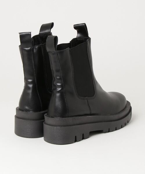 Miniministore(ミニミニストア)の「ショートブーツ レディース 靴 韓国(ブーツ・レディース・ブラック・23.5cm/23.0cm/25.0cm/24.0cm/22.5cm/24.5cm)」の3枚目の写真