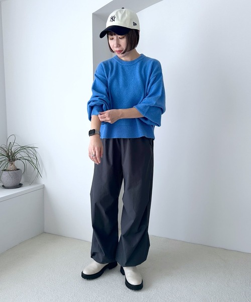 LEPSIM(レプシィム)の「【NEW ERA】ミドルロゴ2トーンキャップ 996180(キャップ・レディース・ネイビー/カーキ・ONE SIZE)」の9枚目の写真