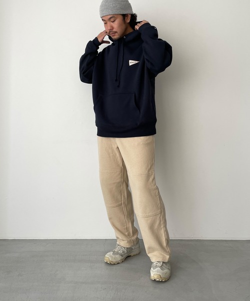 CANAL JEAN(キャナルジーン)の「1975 TOKYO BOWLS裏起毛パーカー(パーカー・レディース・アッシュ/ネイビー・LARGE/X-LARGE)」の14枚目の写真