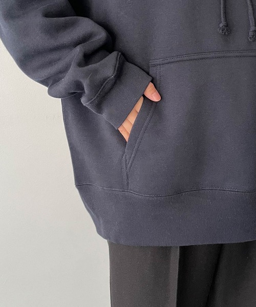 CANAL JEAN(キャナルジーン)の「1975 TOKYO BOWLS裏起毛パーカー(パーカー・レディース・アッシュ/ネイビー・LARGE/X-LARGE)」の19枚目の写真
