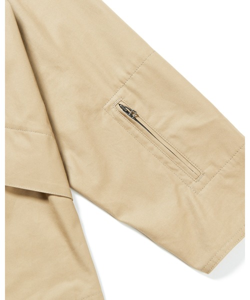 SOPHNET.（ソフネット）の「BRUSHED GABARDINE FIELD JACKET（ブルゾン・メンズ・ベージュ/ブラック・X-LARGE/LARGE/MEDIUM/SMALL）」の5枚目の写真
