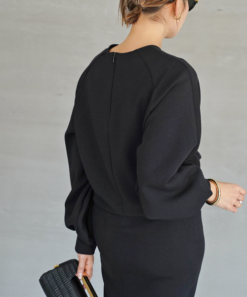 Deuxieme Classe dumblefit クルーネック プルオーバー黒 dumblefit クルーネック プルオーバー（シャツ/ブラウス