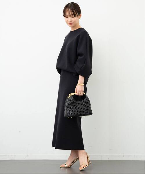 ▼美品 ドゥーズィエムクラス✨ultimate クルーネックプルオーバー 黒 WISH クルーネック プルオーバー（ニット/セーター）｜Deuxieme