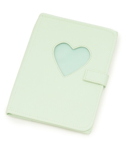 PINK-latte(ピンクラテ)の「◆【推し活】コレクションバインダー(その他雑貨・キッズ・ワインレッド/ベビーピンク/ライトグリーン/ブラック/ライトブルー/オフホワイト/ライトパープル・00)」の3枚目の写真