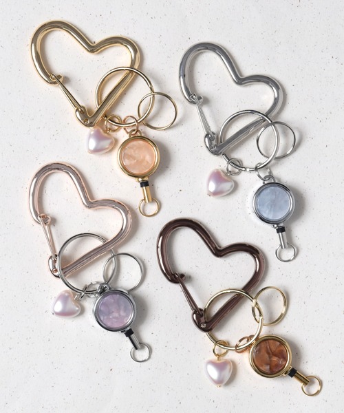 Flowering（フラワーリング）の「フェミニン/カラビナ（キーホルダー・レディース・シルバー/ゴールド/ピンクゴールド/ブラウン/ピンク系その他/ピンク系その他2/シルバー系1/ゴールド系1/ブラウン系1・FREE）」の18枚目の写真