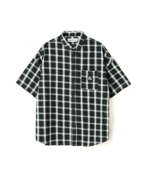 WHITELAND(ホワイトランド)の「【WEB&DEPOT限定】WHITELAND/ホワイトランド/OWL/OMBRE CHECK SSH(シャツ/ブラウス・レディース・グリーン/ホワイト/イエロー/レッド・L/M)」の2枚目の写真