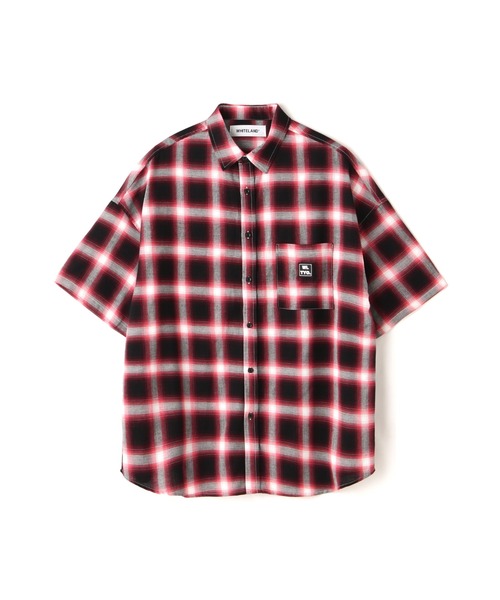 WHITELAND(ホワイトランド)の「【WEB&DEPOT限定】WHITELAND/ホワイトランド/OWL/OMBRE CHECK SSH(シャツ/ブラウス・レディース・グリーン/ホワイト/イエロー/レッド・L/M)」の19枚目の写真