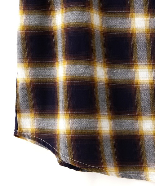 WHITELAND(ホワイトランド)の「【WEB&DEPOT限定】WHITELAND/ホワイトランド/OWL/OMBRE CHECK SSH(シャツ/ブラウス・レディース・グリーン/ホワイト/イエロー/レッド・L/M)」の15枚目の写真
