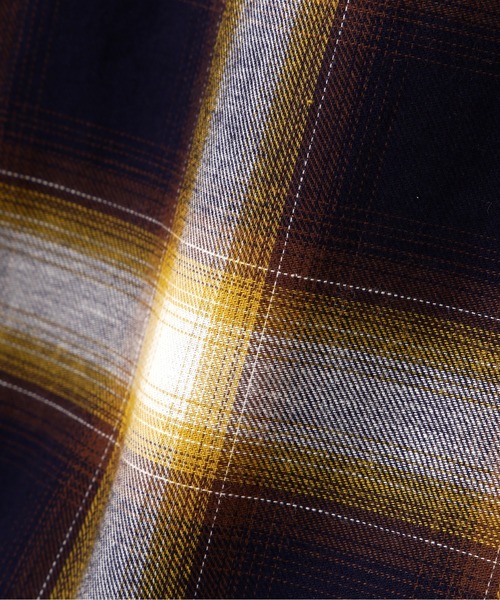 WHITELAND(ホワイトランド)の「【WEB&DEPOT限定】WHITELAND/ホワイトランド/OWL/OMBRE CHECK SSH(シャツ/ブラウス・レディース・グリーン/ホワイト/イエロー/レッド・L/M)」の16枚目の写真