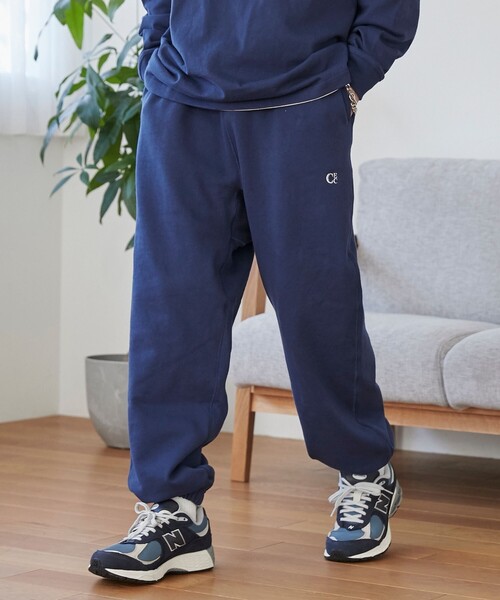 coen（コーエン）の「§【CEC】ヘビーオンス刺繍スウェットパンツ（スウェットパンツ・メンズ・ネイビー/グレー・S/M/L/XL）」の2枚目の写真