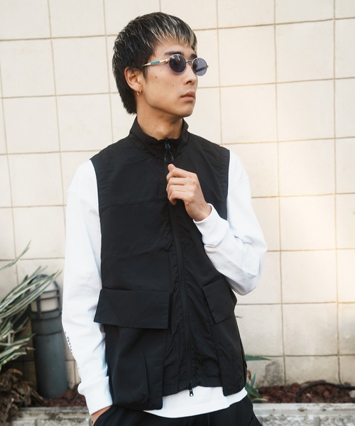 JACKROSE（ジャックローズ）の「JE-NYLON TECH VEST（その他アウター・メンズ・ブラック/ベージュ・M/L）」の12枚目の写真
