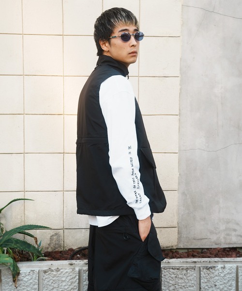 JACKROSE（ジャックローズ）の「JE-NYLON TECH VEST（その他アウター・メンズ・ブラック/ベージュ・M/L）」の10枚目の写真
