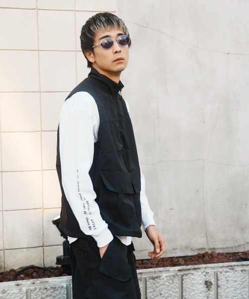 JACKROSE（ジャックローズ）の「JE-NYLON TECH VEST（その他アウター・メンズ・ブラック/ベージュ・M/L）」の11枚目の写真