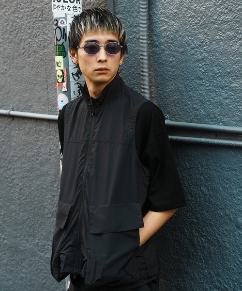 JACKROSE（ジャックローズ）の「JE-NYLON TECH VEST（その他アウター・メンズ・ブラック/ベージュ・M/L）」の8枚目の写真