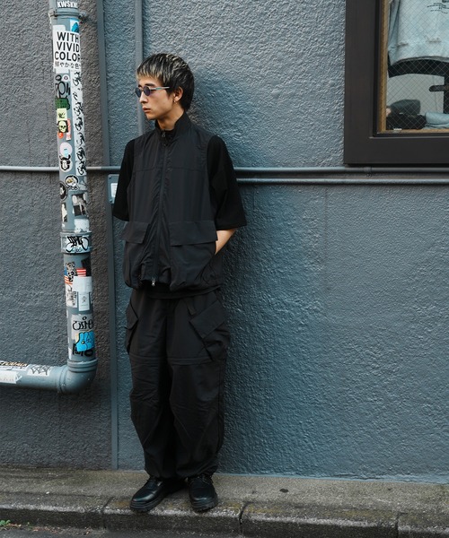 JACKROSE（ジャックローズ）の「JE-NYLON TECH VEST（その他アウター・メンズ・ブラック/ベージュ・M/L）」の5枚目の写真