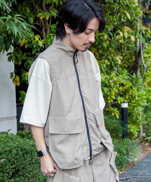 JACKROSE（ジャックローズ）の「JE-NYLON TECH VEST（その他アウター・メンズ・ブラック/ベージュ・M/L）」の22枚目の写真