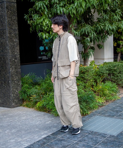JACKROSE（ジャックローズ）の「JE-NYLON TECH VEST（その他アウター・メンズ・ブラック/ベージュ・M/L）」の19枚目の写真