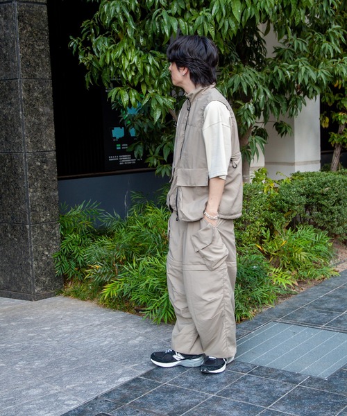 JACKROSE（ジャックローズ）の「JE-NYLON TECH VEST（その他アウター・メンズ・ブラック/ベージュ・M/L）」の18枚目の写真