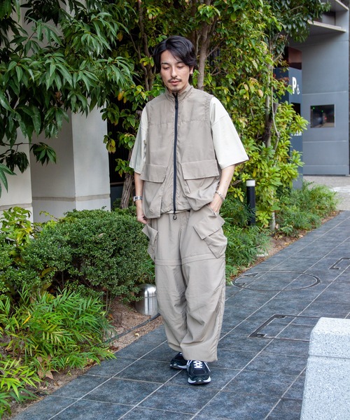 JACKROSE（ジャックローズ）の「JE-NYLON TECH VEST（その他アウター・メンズ・ブラック/ベージュ・M/L）」の15枚目の写真