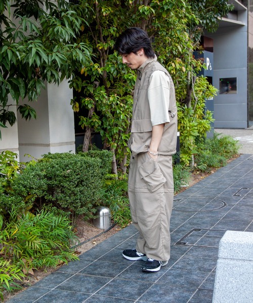 JACKROSE（ジャックローズ）の「JE-NYLON TECH VEST（その他アウター・メンズ・ブラック/ベージュ・M/L）」の14枚目の写真