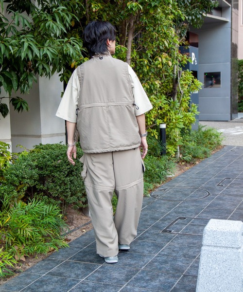 JACKROSE（ジャックローズ）の「JE-NYLON TECH VEST（その他アウター・メンズ・ブラック/ベージュ・M/L）」の4枚目の写真
