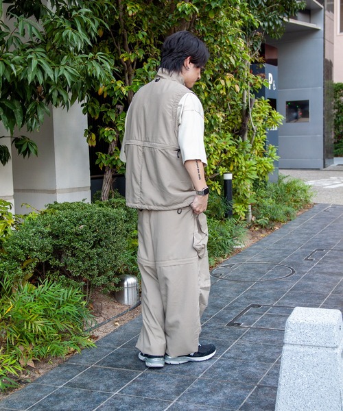 JACKROSE（ジャックローズ）の「JE-NYLON TECH VEST（その他アウター・メンズ・ブラック/ベージュ・M/L）」の3枚目の写真
