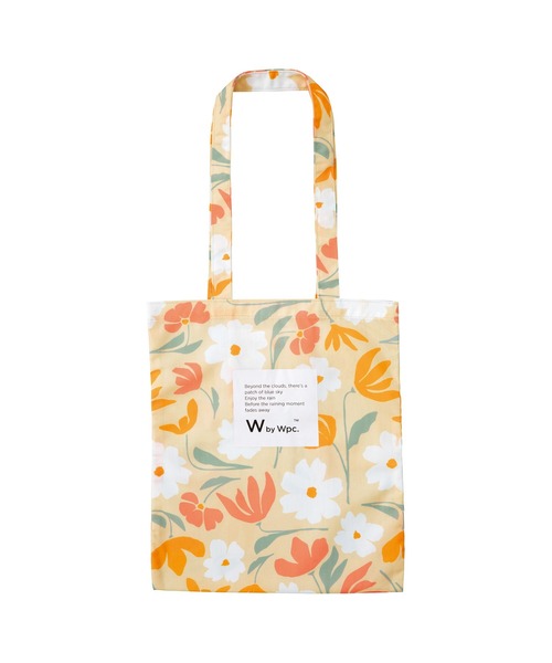 Wpc.(ダブリュピーシー)の「トートバッグ(トートバッグ・レディース・ブルー系その他2/レッド系その他2/ネイビー/モカ/ベージュ系その他/パープル系その他/オフホワイト/ネイビー系/イエロー系その他/ホワイト系その他/ホワイト系その他4/ホワイト系その他2/ホワイト系その他3・FREE)」の7枚目の写真