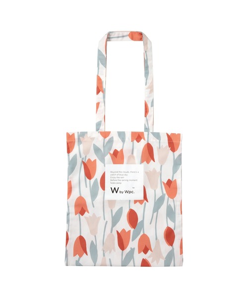 Wpc.(ダブリュピーシー)の「トートバッグ(トートバッグ・レディース・ブルー系その他2/レッド系その他2/ネイビー/モカ/ベージュ系その他/パープル系その他/オフホワイト/ネイビー系/イエロー系その他/ホワイト系その他/ホワイト系その他4/ホワイト系その他2/ホワイト系その他3・FREE)」の13枚目の写真