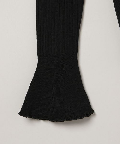 JEANASIS（ジーナシス）の「14Gメタルフックポロカーディガン/106169