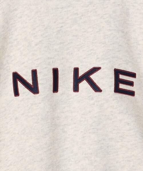 NIKE(ナイキ)の「NIKE/ナイキ ナイキ スポーツウェア ウィメンズ オーバーサイズド ハーフジップ クロップ フリース スウェットシャツ(スウェット・レディース・ナチュラル/ブラック・MEDIUM)」の7枚目の写真