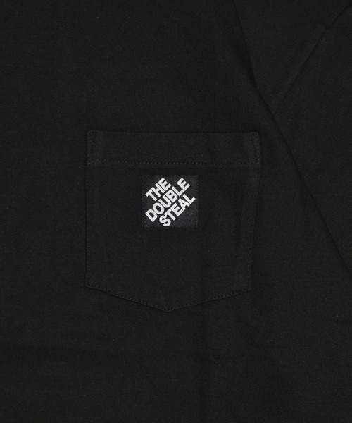 DOUBLE STEAL(ダブルスティール)の「スクエアタグ ポケットTシャツ(Tシャツ/カットソー・メンズ・ホワイト/アーミー/ブラック・X-LARGE/LARGE/MEDIUM)」の8枚目の写真