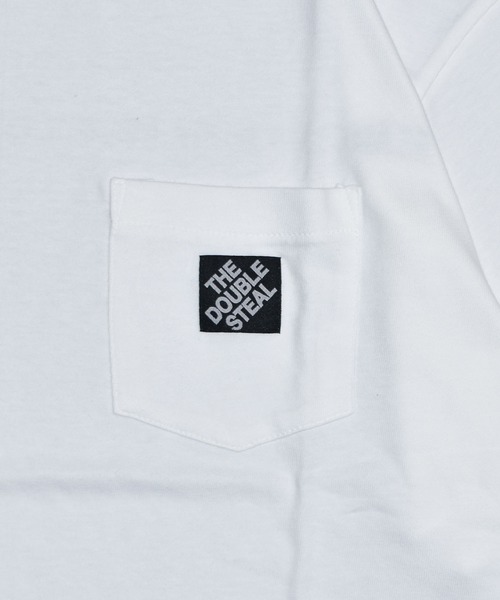 DOUBLE STEAL(ダブルスティール)の「スクエアタグ ポケットTシャツ(Tシャツ/カットソー・メンズ・ホワイト/アーミー/ブラック・X-LARGE/LARGE/MEDIUM)」の12枚目の写真