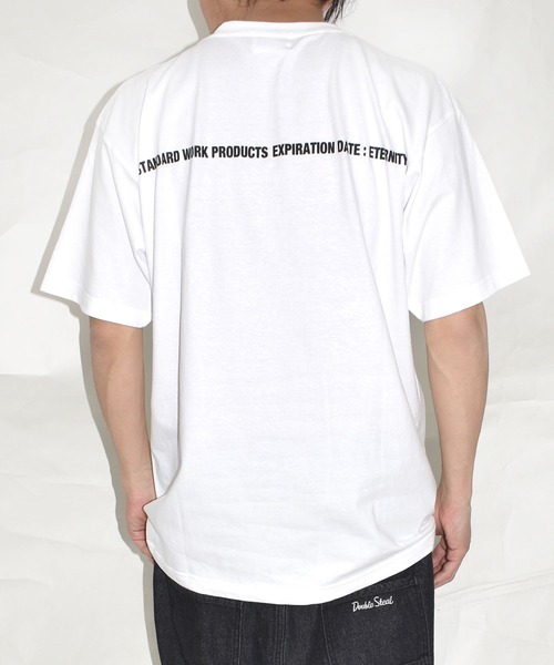 DOUBLE STEAL(ダブルスティール)の「スクエアタグ ポケットTシャツ(Tシャツ/カットソー・メンズ・ホワイト/アーミー/ブラック・X-LARGE/LARGE/MEDIUM)」の18枚目の写真