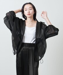 MARW UNITED ARROWS | ＜MARW UNITED ARROWS＞オーガンジー シアーパーカー(シャツ/ブラウス)