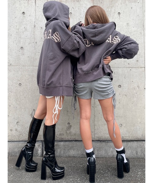 DURAS(デュラス)の「Original logo setup(セットアップ・レディース・ホワイト/グレー/ブルー・FREE)」の14枚目の写真