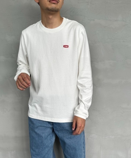 CHUMS（チャムス）の「【WEB限定】[CHUMS/チャムス] ブービーロゴ バックプリントロングスリーブＴシャツ（Tシャツ/カットソー・レディース・ホワイト/ブラック/グレイッシュベージュ・M/L/XL）」の18枚目の写真
