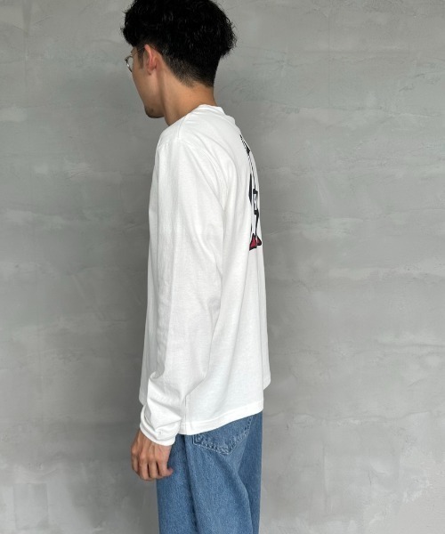 CHUMS（チャムス）の「【WEB限定】[CHUMS/チャムス] ブービーロゴ バックプリントロングスリーブＴシャツ（Tシャツ/カットソー・レディース・ホワイト/ブラック/グレイッシュベージュ・M/L/XL）」の19枚目の写真