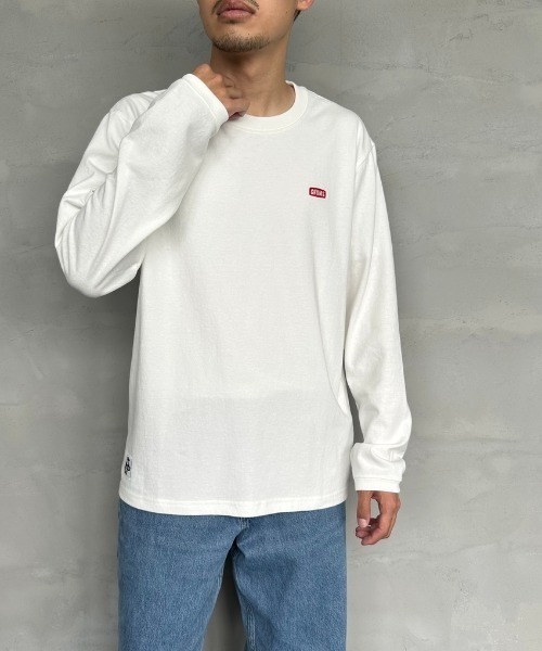CHUMS（チャムス）の「【WEB限定】[CHUMS/チャムス] ブービーロゴ バックプリントロングスリーブＴシャツ（Tシャツ/カットソー・レディース・ホワイト/ブラック/グレイッシュベージュ・M/L/XL）」の21枚目の写真