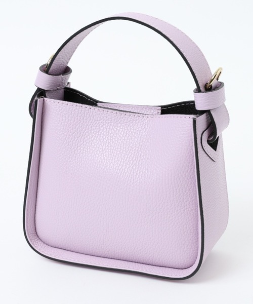 BARNYARDSTORM（バンヤードストーム）の「BARNYARDSTORM /【CONTIGO / コンティゴ】レザーショルダー 【『ネルソンさん』YouTubeご紹介アイテム】（ハンドバッグ・レディース・モカ/ラベンダー/ホワイト/ブラック/ライトブルー/シルバー/ブラウン/オレンジ/パープル/ピンク系その他/ブラウン系その他・FREE）」の8枚目の写真