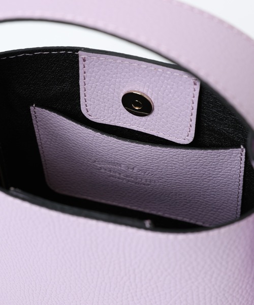 BARNYARDSTORM（バンヤードストーム）の「BARNYARDSTORM /【CONTIGO / コンティゴ】レザーショルダー 【『ネルソンさん』YouTubeご紹介アイテム】（ハンドバッグ・レディース・モカ/ラベンダー/ホワイト/ブラック/ライトブルー/シルバー/ブラウン/オレンジ/パープル/ピンク系その他/ブラウン系その他・FREE）」の19枚目の写真