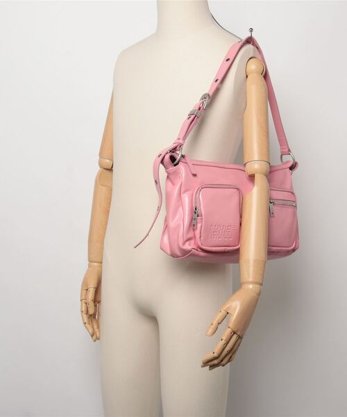 MARGE SHERWOOD(マージシャーウッド)の「OUTPOCKET HOBO(ハンドバッグ・レディース・ピンク系その他・ONE SIZE)」の5枚目の写真