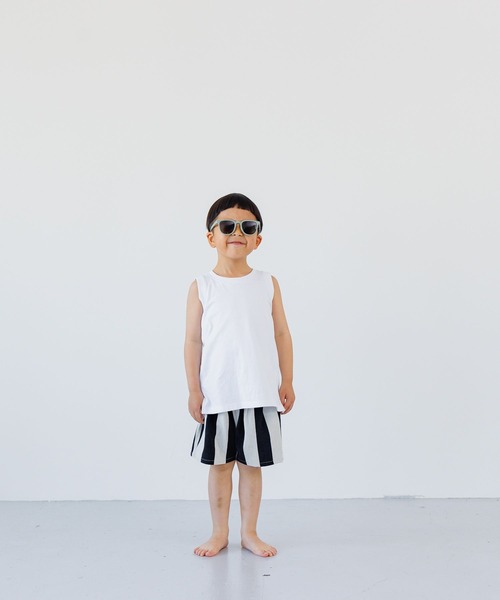 LOWRYS FARM（ローリーズファーム）の「ＵＳＡロングタンクトップ　103980（タンクトップ・キッズ・ホワイト/ブラック/イエロー/チャコールグレー・110cm/150cm/140cm/130cm/120cm）」の13枚目の写真