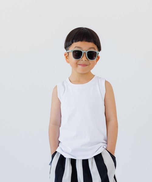 LOWRYS FARM（ローリーズファーム）の「ＵＳＡロングタンクトップ　103980（タンクトップ・キッズ・ホワイト/ブラック/イエロー/チャコールグレー・110cm/150cm/140cm/130cm/120cm）」の16枚目の写真