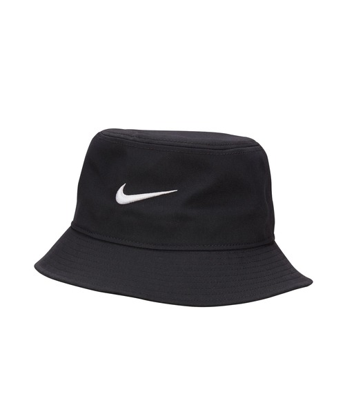 NIKE（ナイキ）の「NIKE APECKS SQ SWOOSH BUCKET HAT L FB5382（ハット・メンズ・ブラック/カーキ・SMALL/LARGE）」の2枚目の写真
